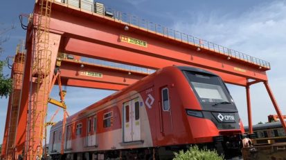 衛(wèi)華起重承擔(dān)南美首條機(jī)場(chǎng)城軌組裝任務(wù)！